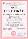 certifikát